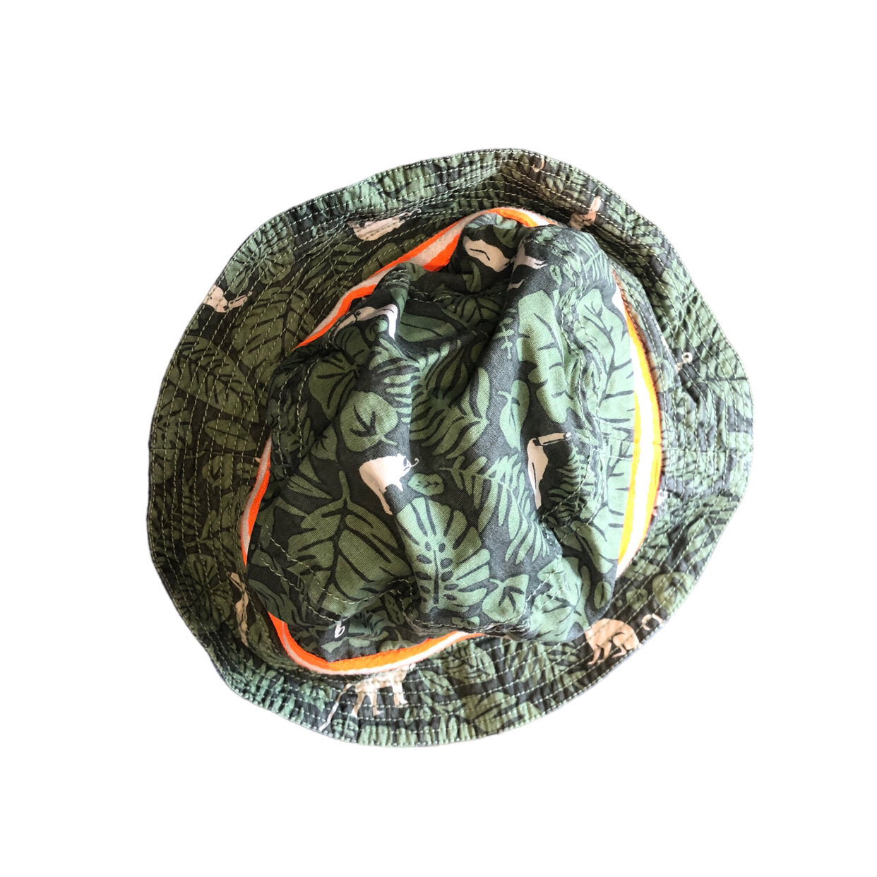 Mini Boden Bucket Hat Camo Safari