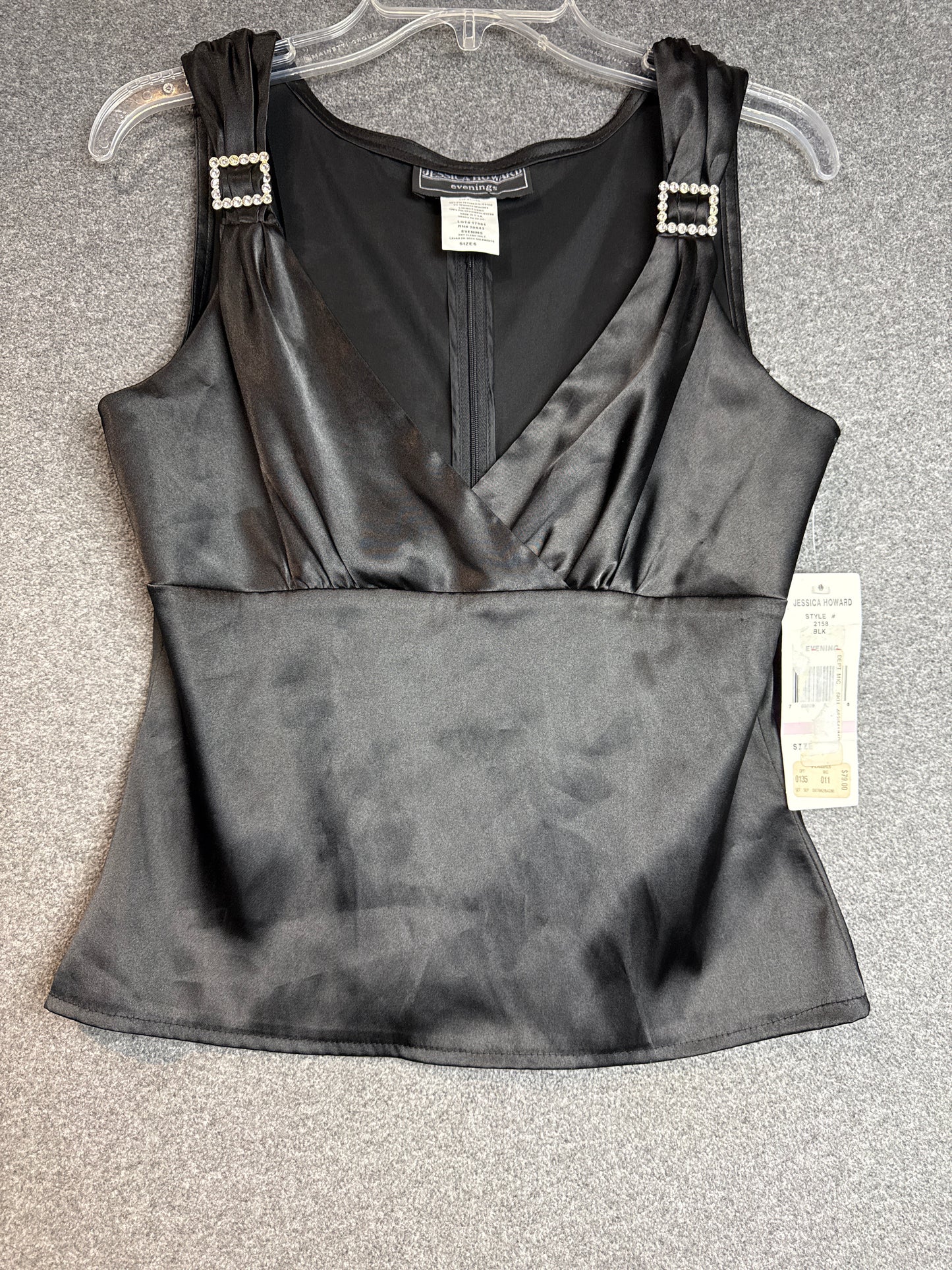 Jessica Howard Evenings Collection Blouse Size 6