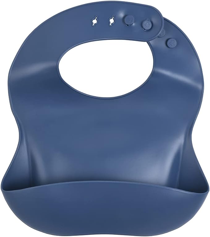 Three Little Tots Modern Silicone Baby Bib