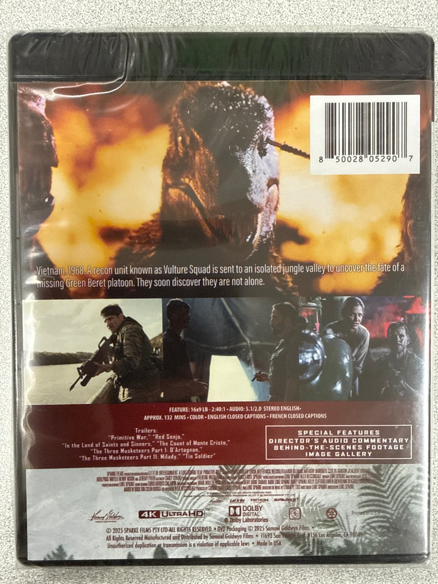 Primitive War 4K Ultra HD Blu-ray New Factory Sealed