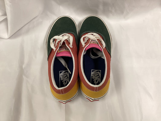 Vans City Campus Van Doren Varsity Multicolor Lace Up Shoe Mens Size 5.5 (Previously Owned- Like New Condition)