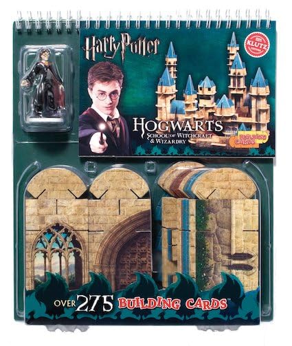 Harry Potter Building Cards - Hogwarts: School of Witchcraft and Wizardry - Used