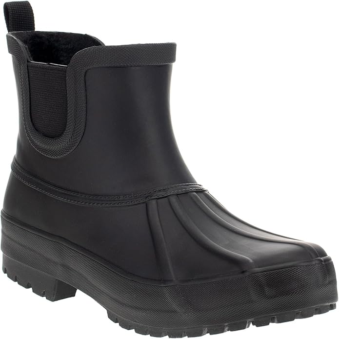Chooka Women's Waterproof Duck Chelsea Lined Rain Boot – Second
