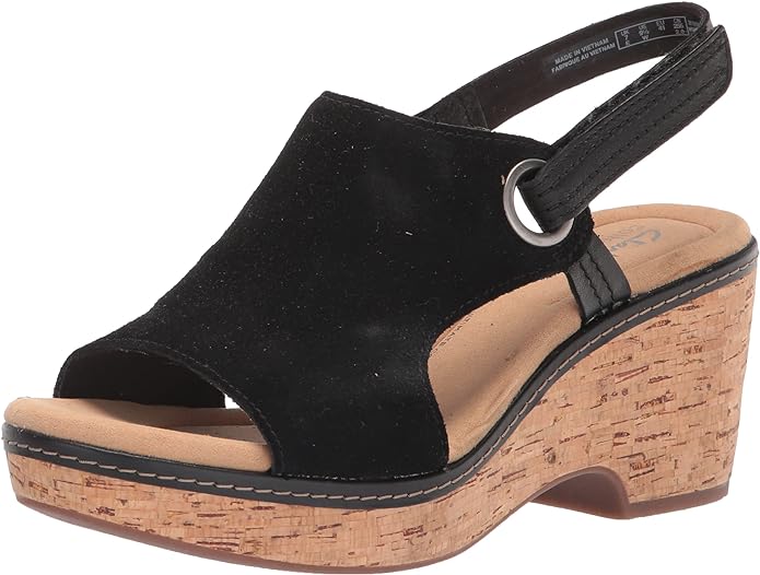 Clarks Women's Giselle Sea Wedge Sandal