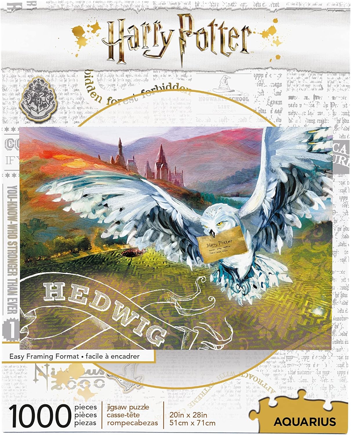 AQUARIUS Harry Potter Puzzle Hedwig