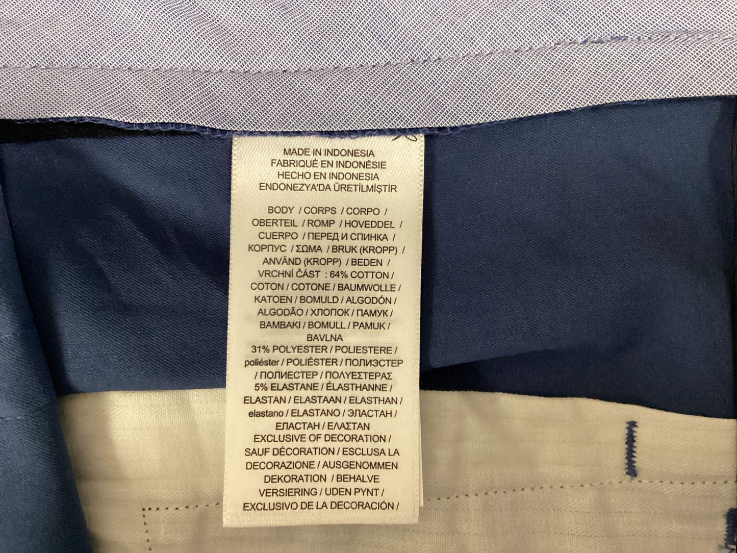 Polo Ralph Lauren Performance Golf Pants Blue 31x30 (Previously Owned- Like New Condition)
