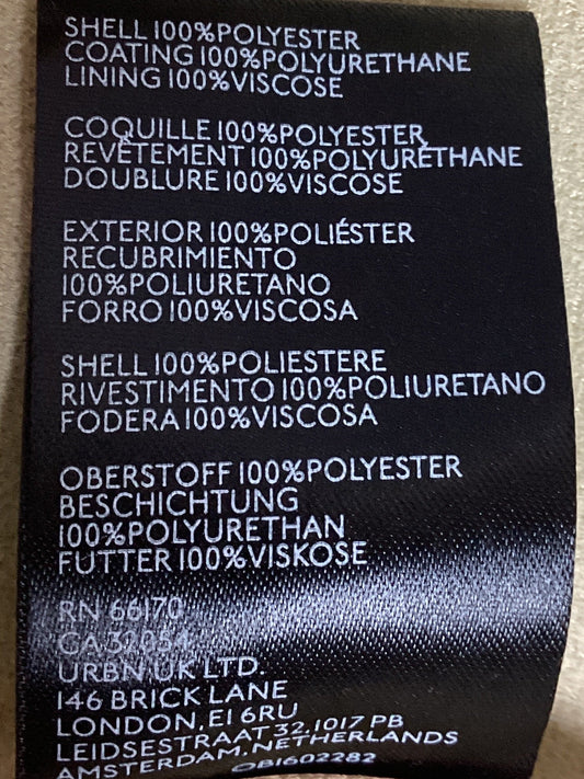 Anthropologie Vegan Faux Leather Dress Light Pink Size XS (Previously Owned- Like New Condition)