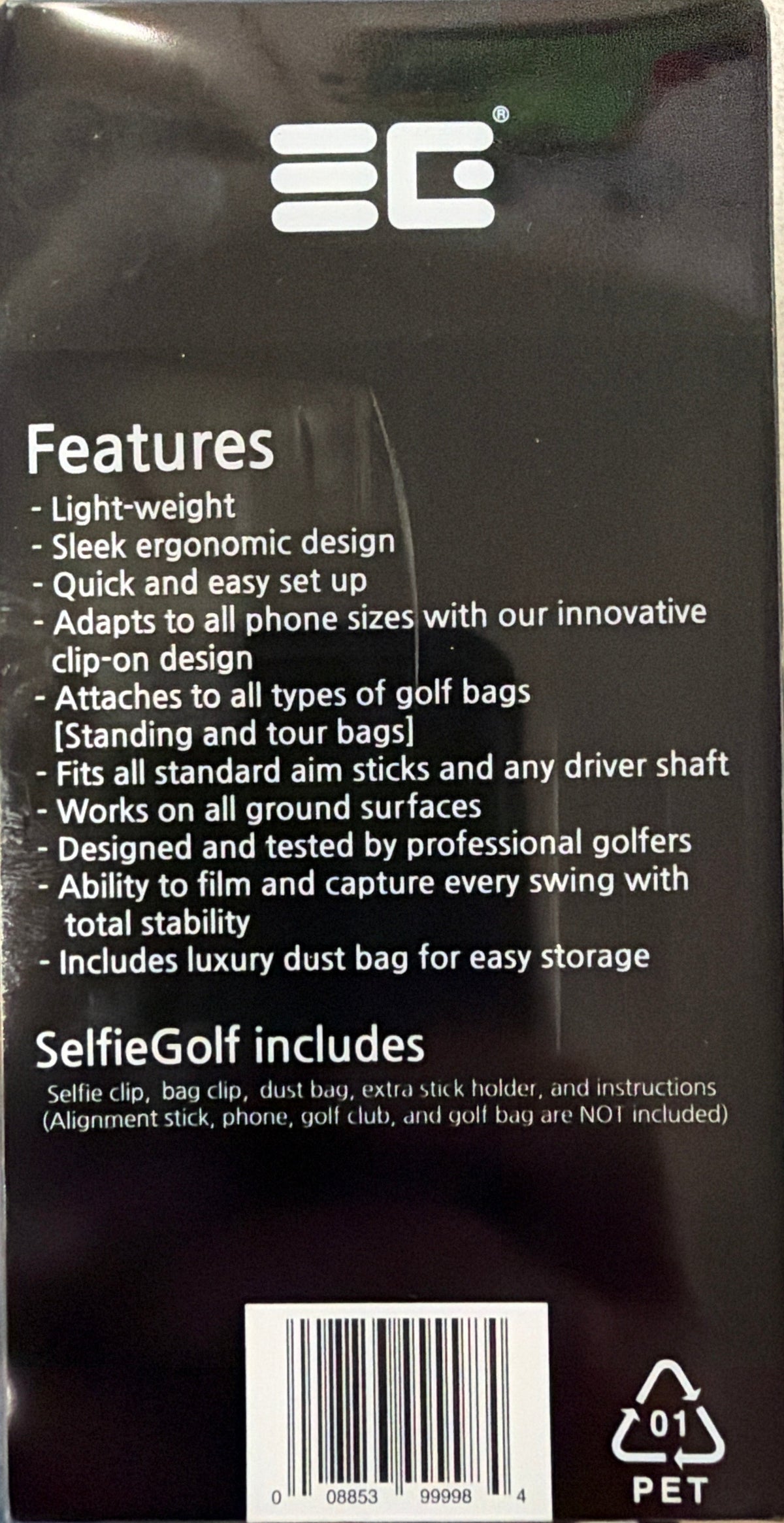SelfieGOLF Record Golf Swing - Cell Phone Holder Golf Analyzer Accessories