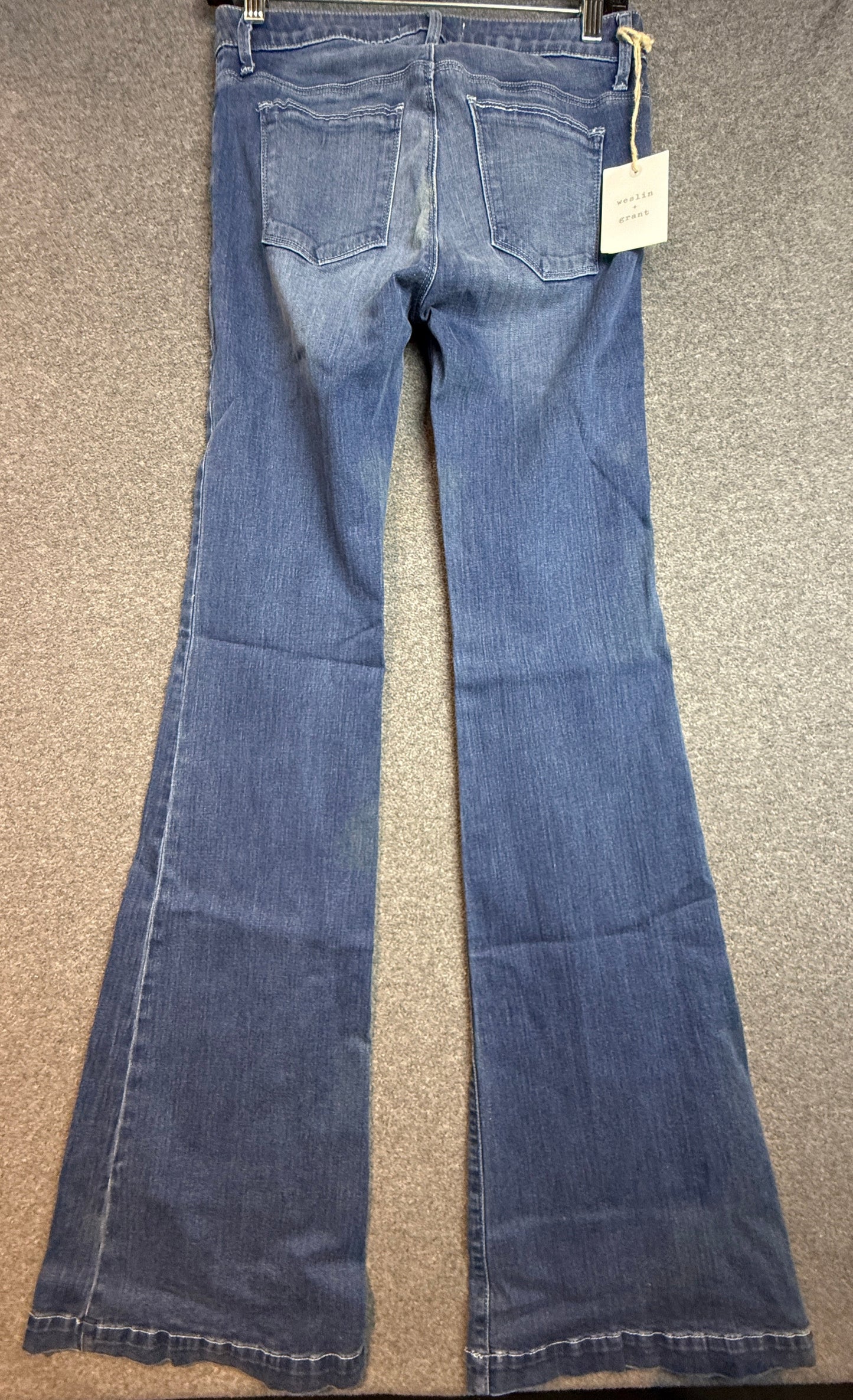 Weslin + Grant Women's Flare Bell Bottom Jeans