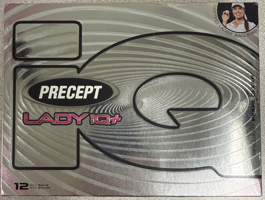 Precept Lady IQ+ Pearl Clear Golf Balls (Box of 12) - Used