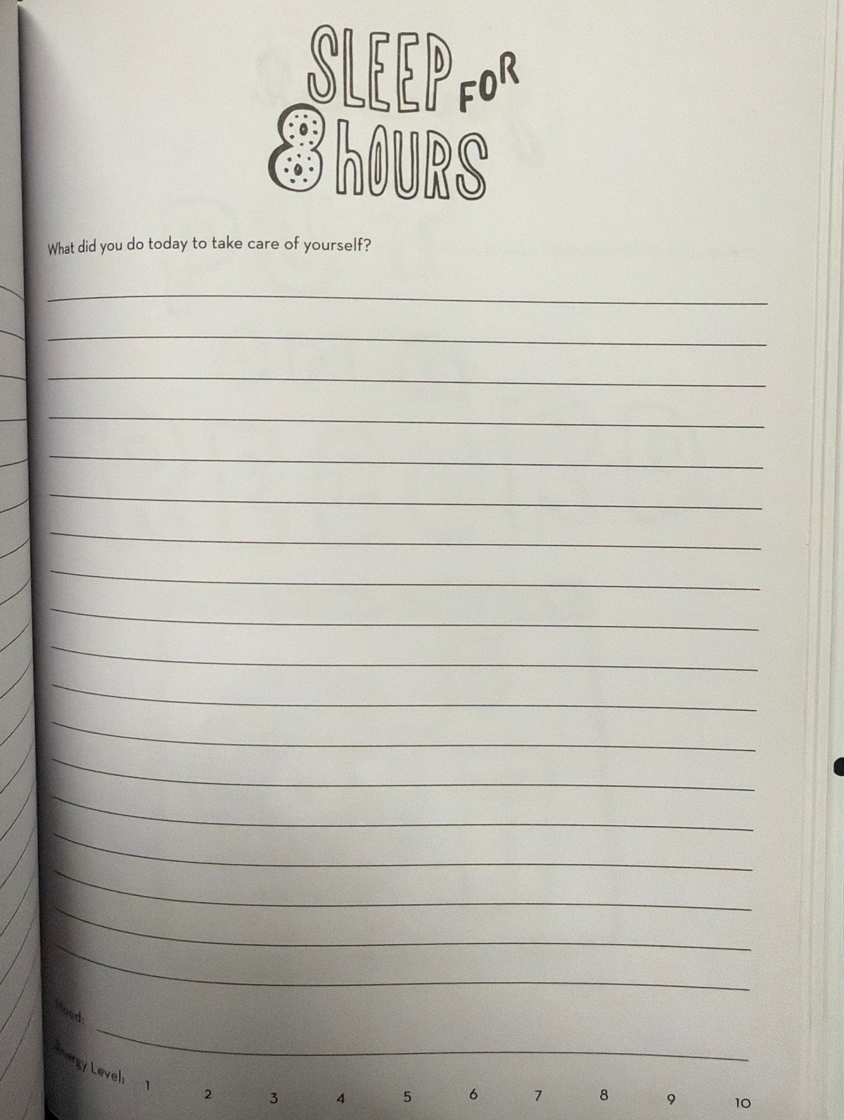 Self Care Journal - A Journal For Taking Care Of You