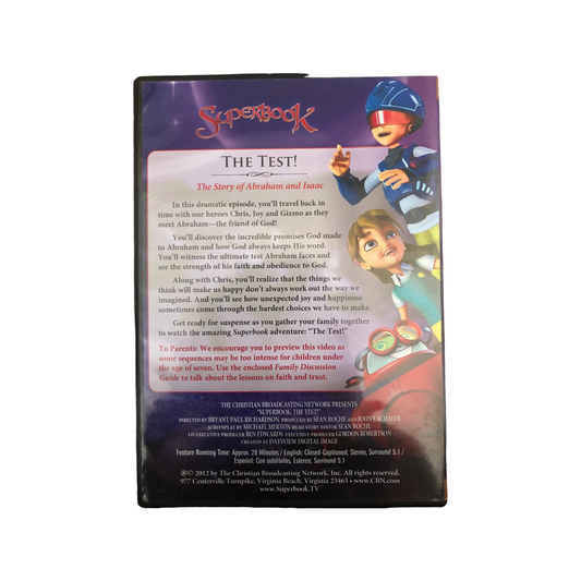 Superbook "The Test" DVD