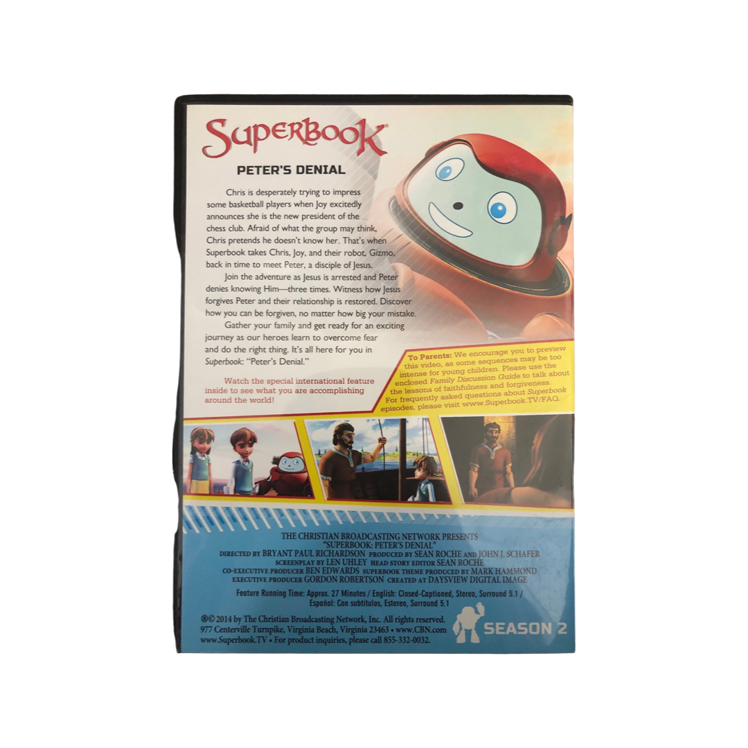Superbook "Peter's Denial" DVD