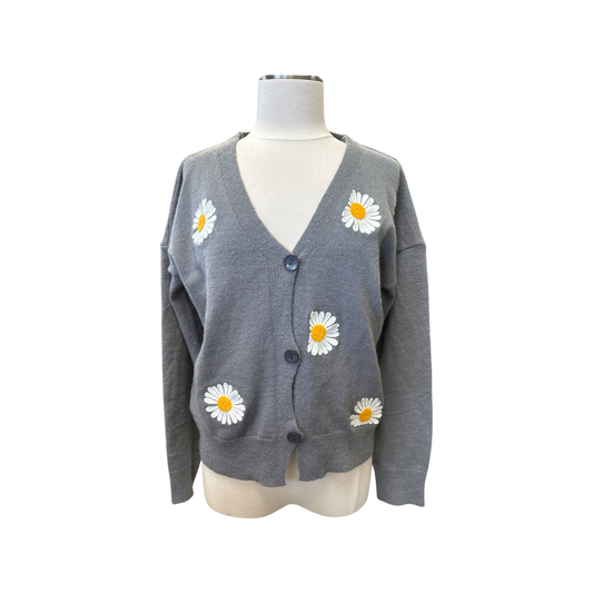 Sunflower Cardigan Gray - Used