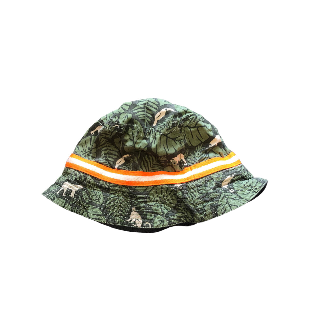 Mini Boden Bucket Hat Camo Safari