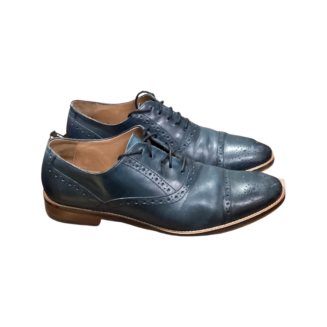 Johnston & Murphy Men’s Conard Cap Toe|Hand-Burnished Leather|Rubber Sole