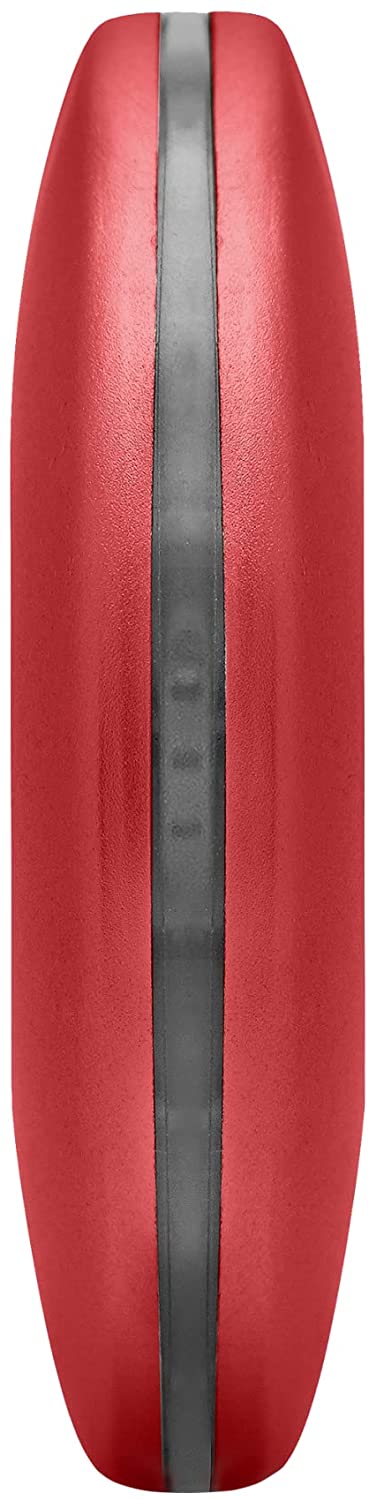 Orbit Waterproof Aluminum Key Finder - Wireless Smart Tracker and Locator with Replaceable Battery (Candy Red)