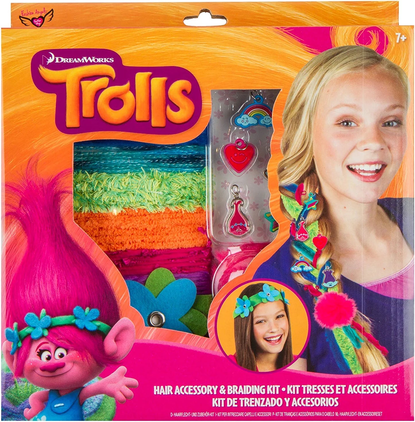 Fashion Angels BioBag Trolls Express Hair Accessory Kit