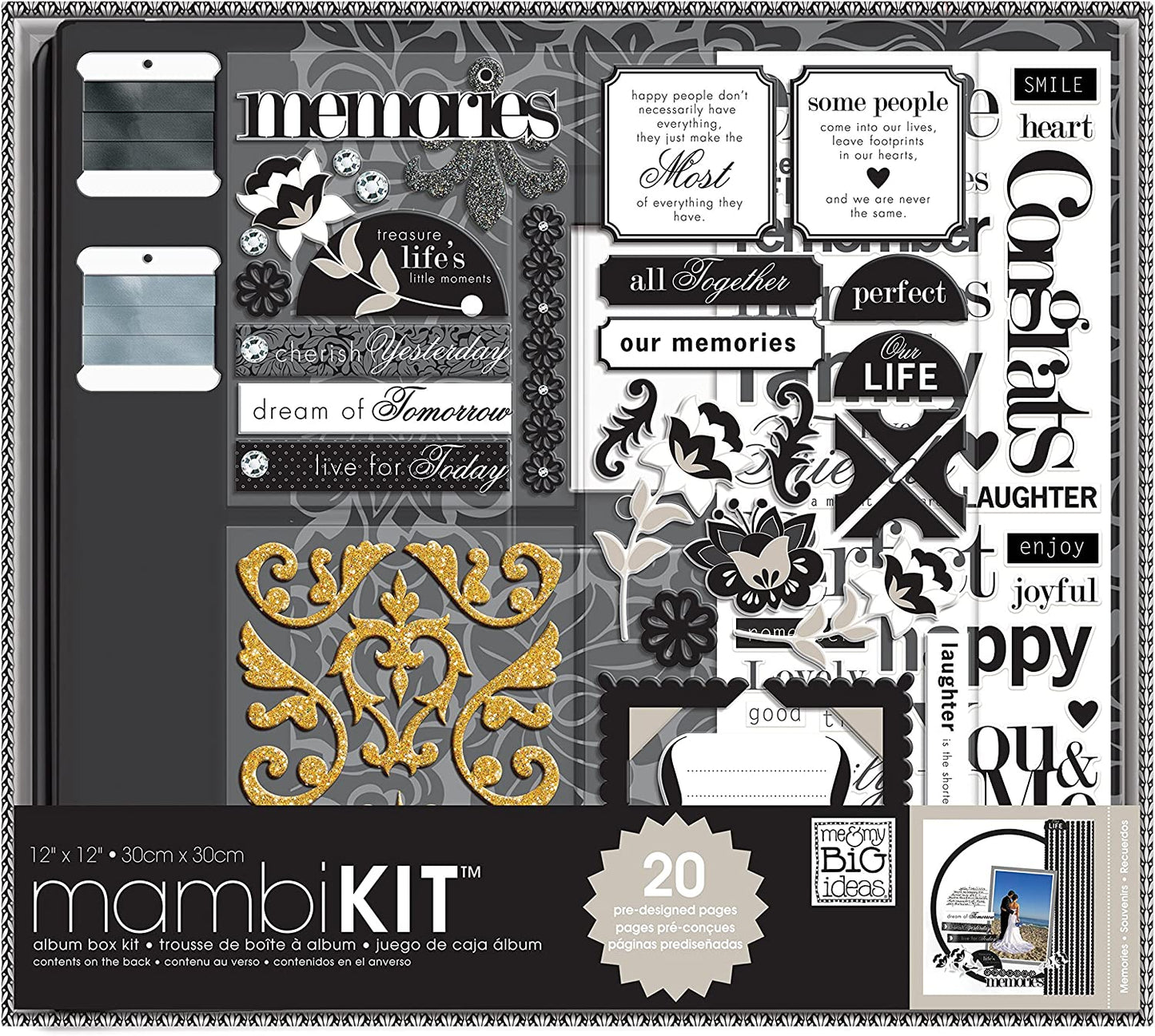 me & my BIG ideas Scrapbooking Box Kit
