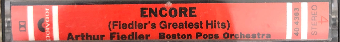 Encore Fiedler's Greatest Hits (Cassette)