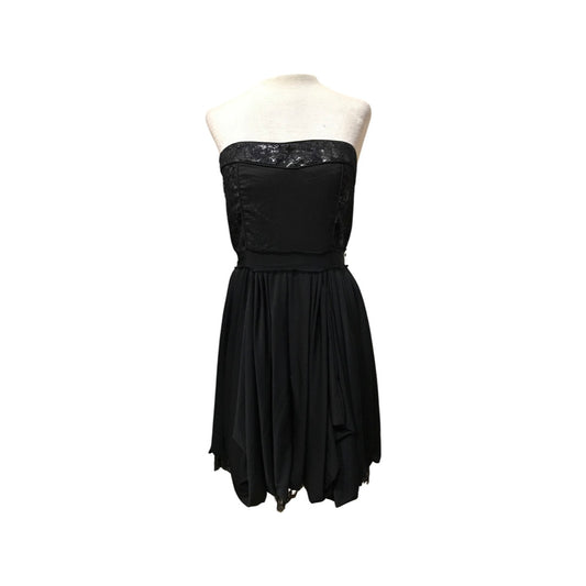 MM Couture By Miss Me Strapless Dress - Black - Used