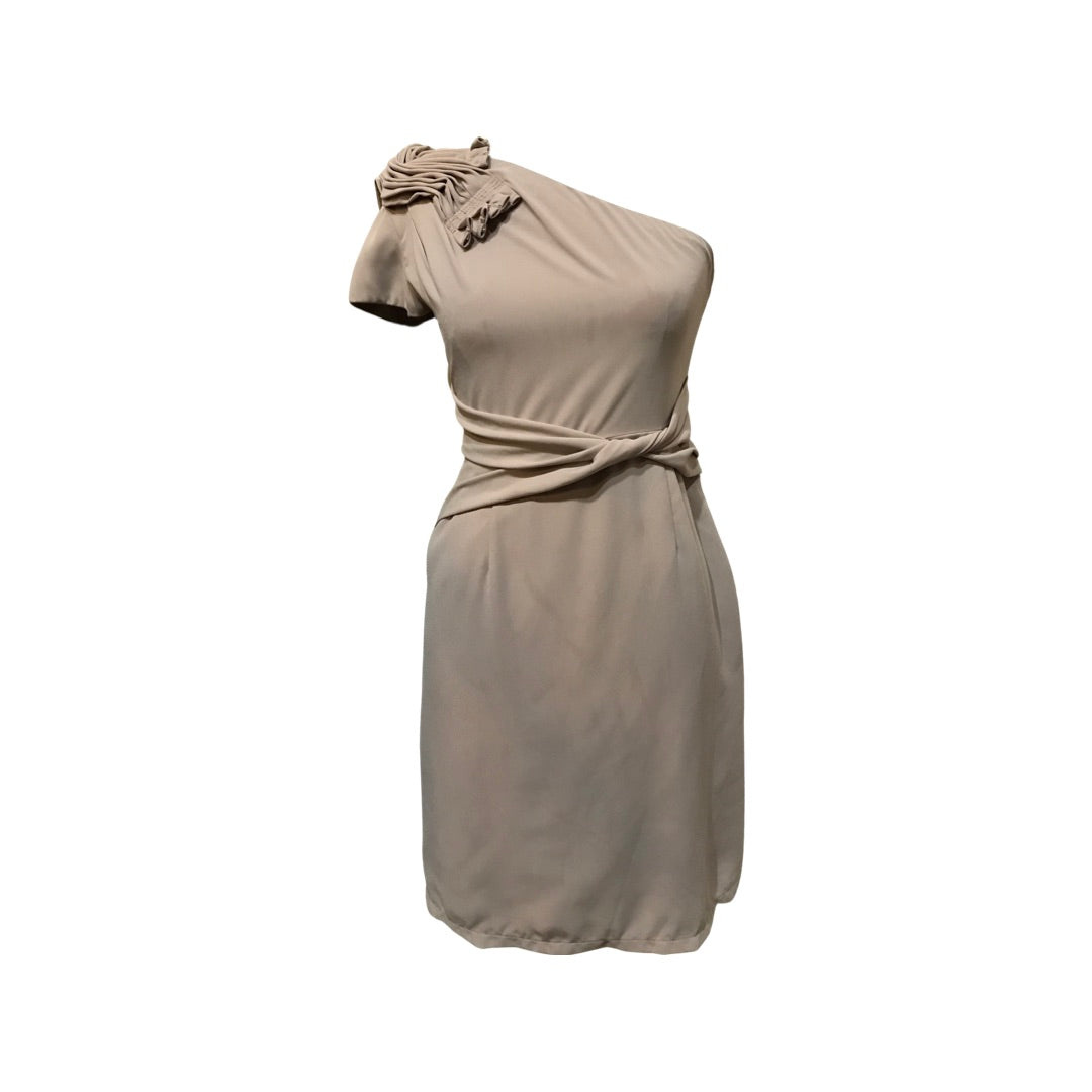 MM Couture By Miss Me Dress - Beige - Small Second Chance Thrift Store - Bridge MM Couture By Miss Me Dress - Beige - Small Second Chance Thrift Store - Bridge