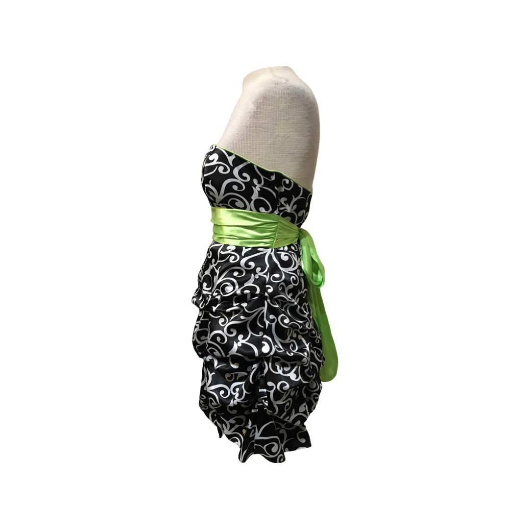 Jump Apparel Strapless mini printed Dress - Used