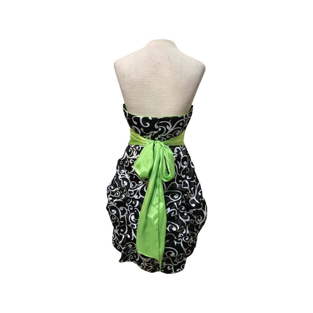 Jump Apparel Strapless mini printed Dress - Used