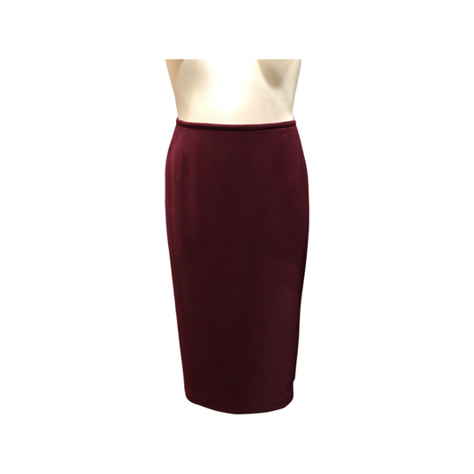 Kasper Burgundy Skirt - Used