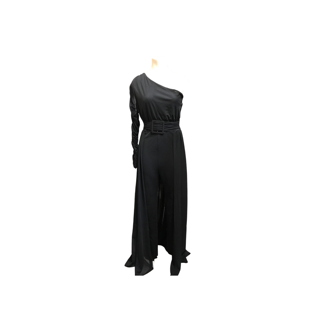 Fashion Nova Jumpsuit Black - Used