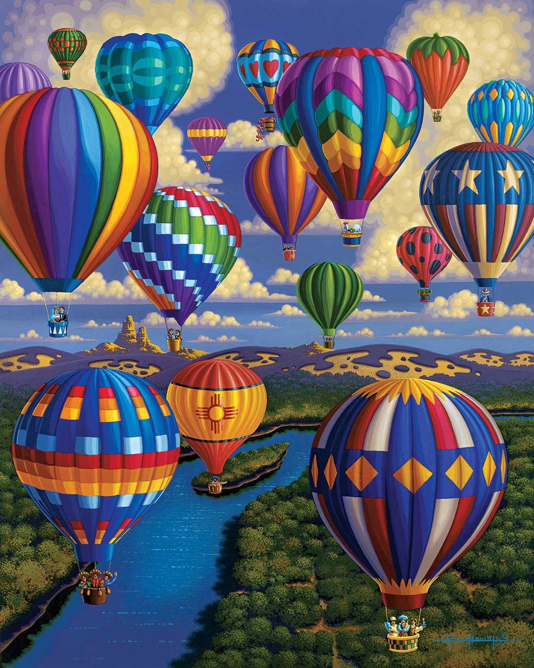 BALLOON FESTIVAL - 100 PIECE