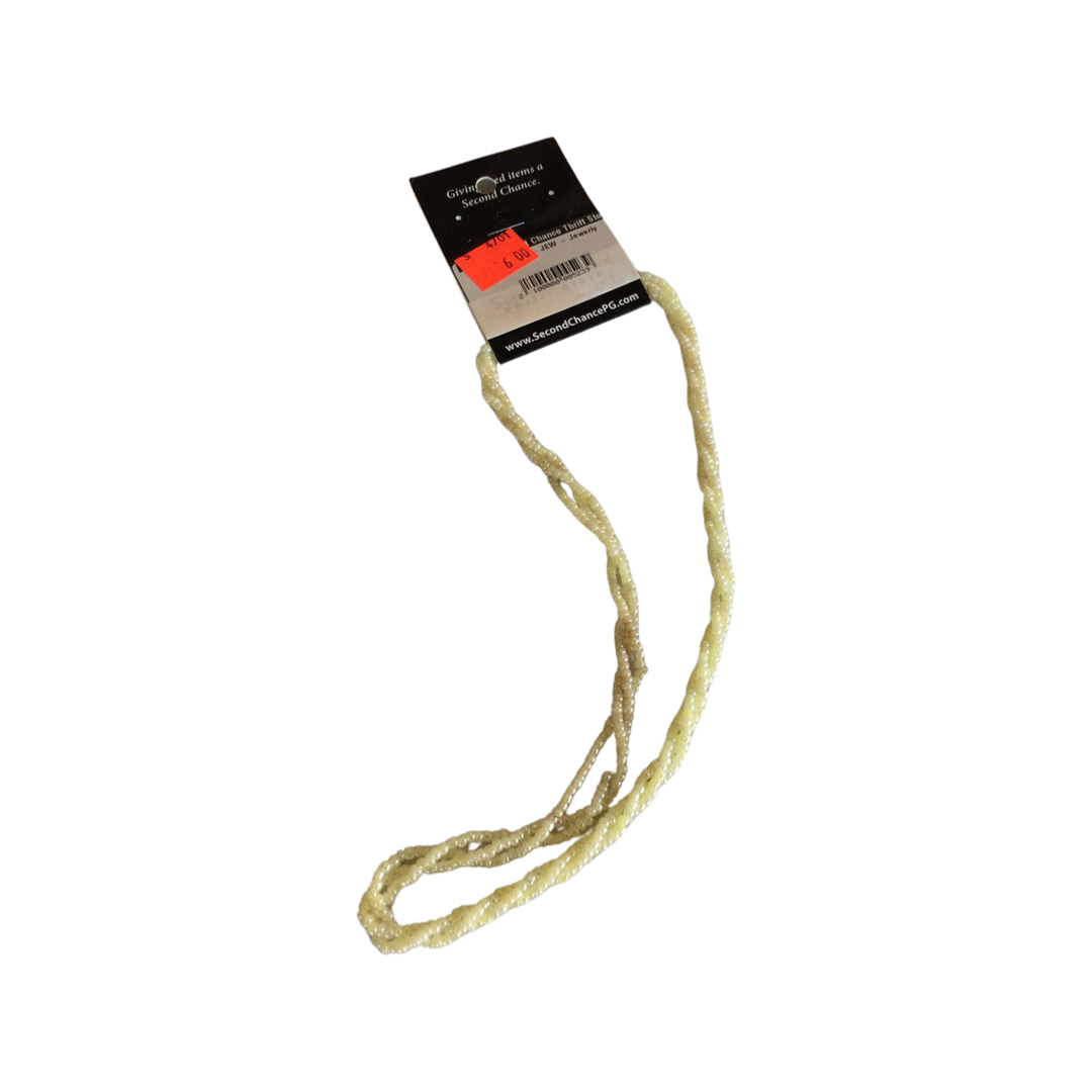 Yellow necklace