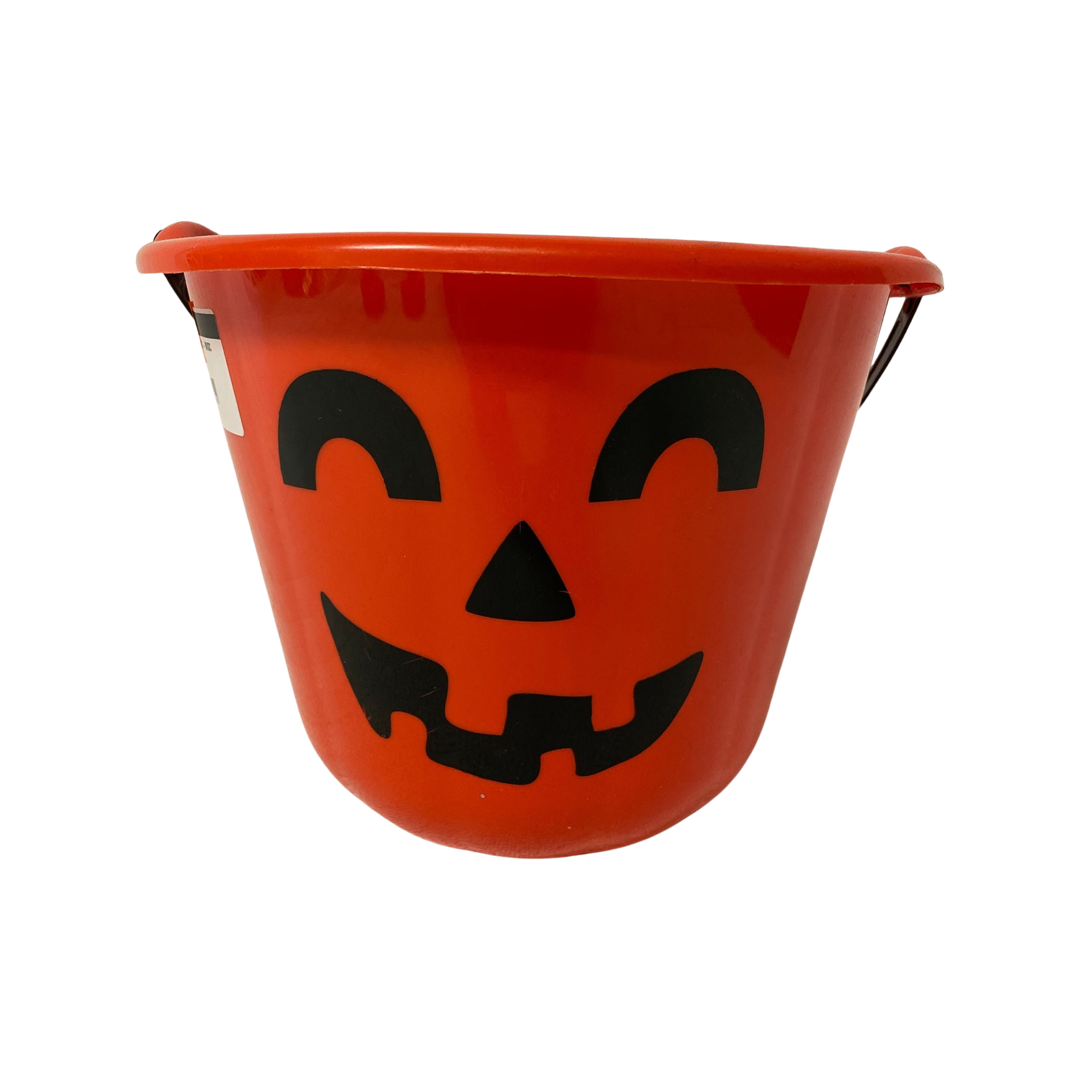 Halloween Trick Or Treat Pumpkin Bucket