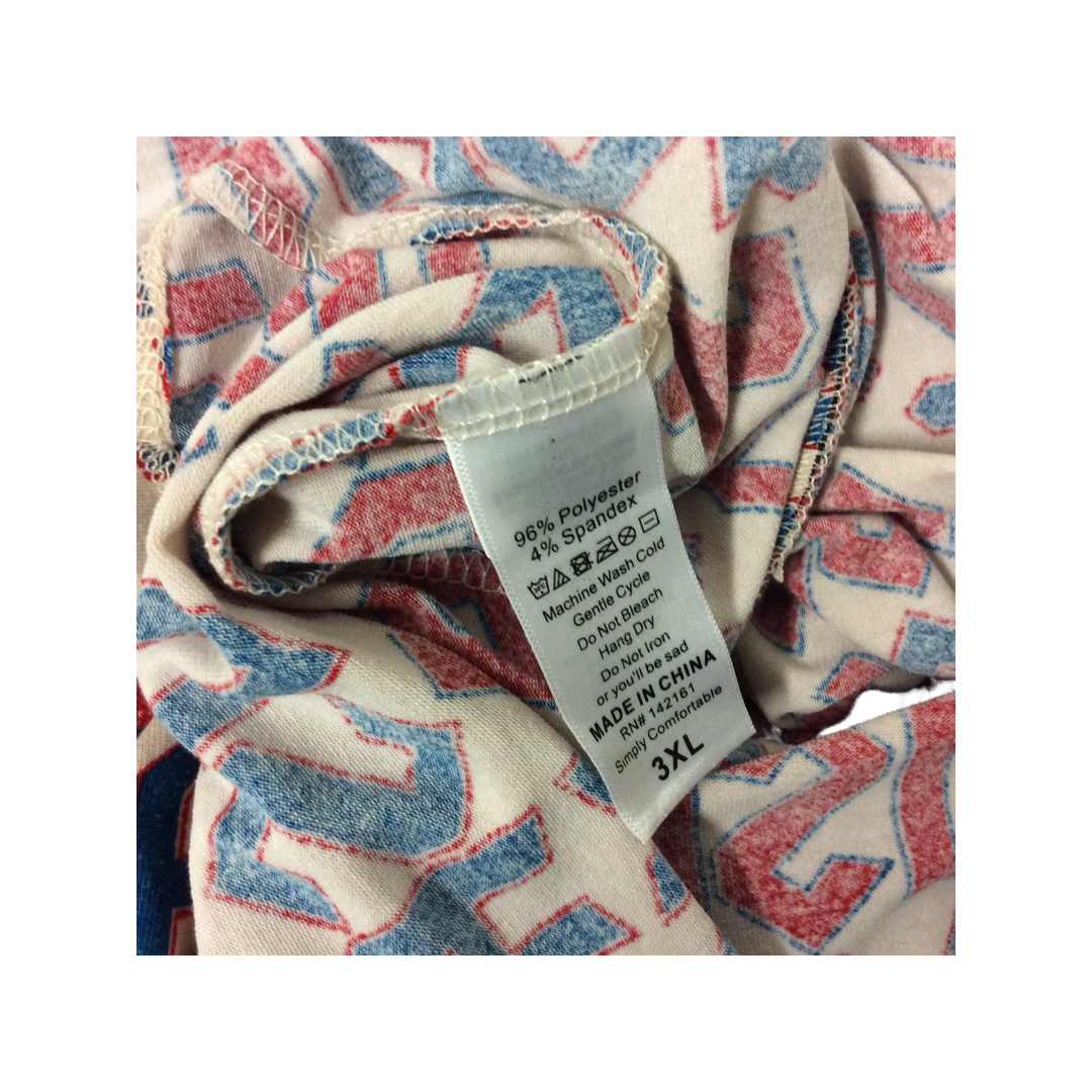 Lularoe Madison USA Graphic Skirt