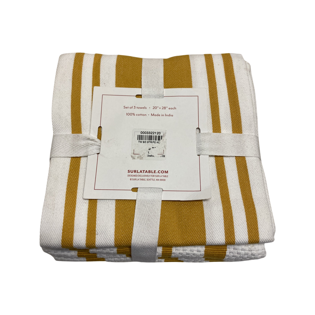 Sur La Table Striped Kitchen Towels, Set Of 3