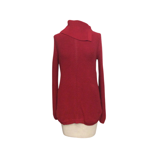 Talbots Women's Pullover Sweater - Red - Used