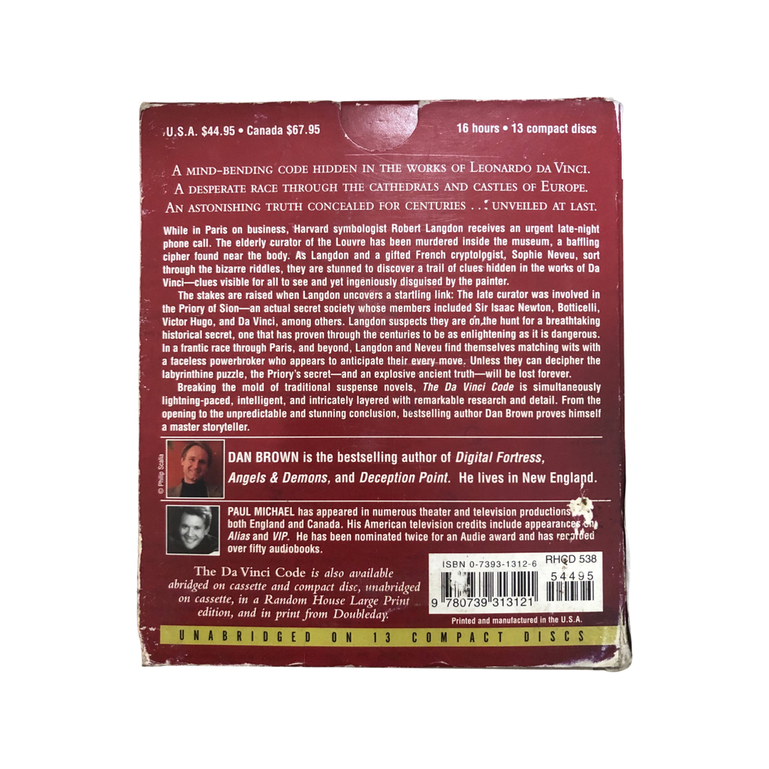 The Da Vinci Code by Dan Brown
