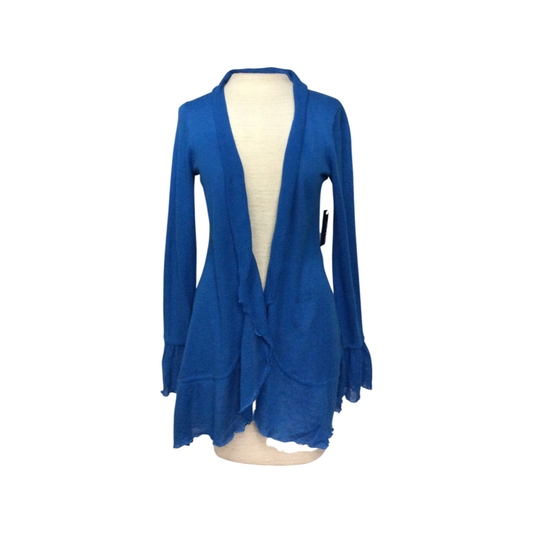 Cable and Gauge Royal Blue Cardigan