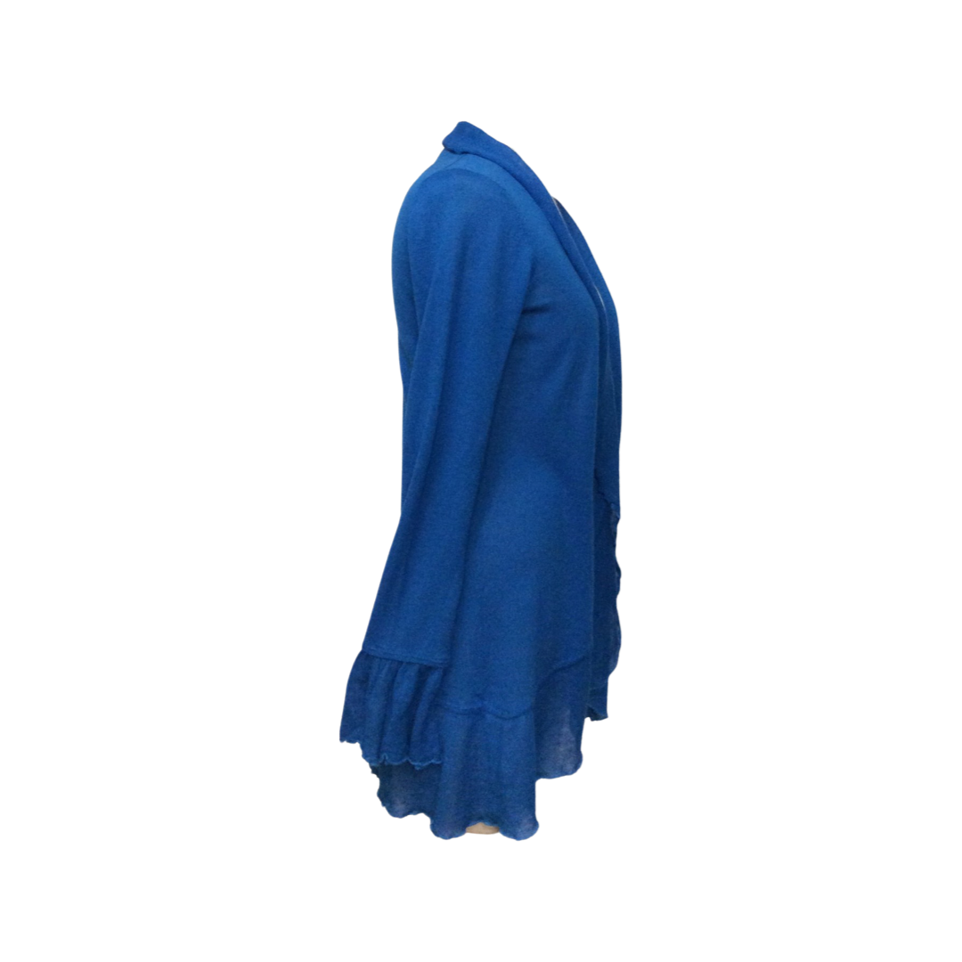Cable and Gauge Royal Blue Cardigan