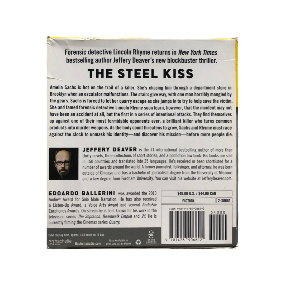 The Steel Kiss by Jeffery Deaver