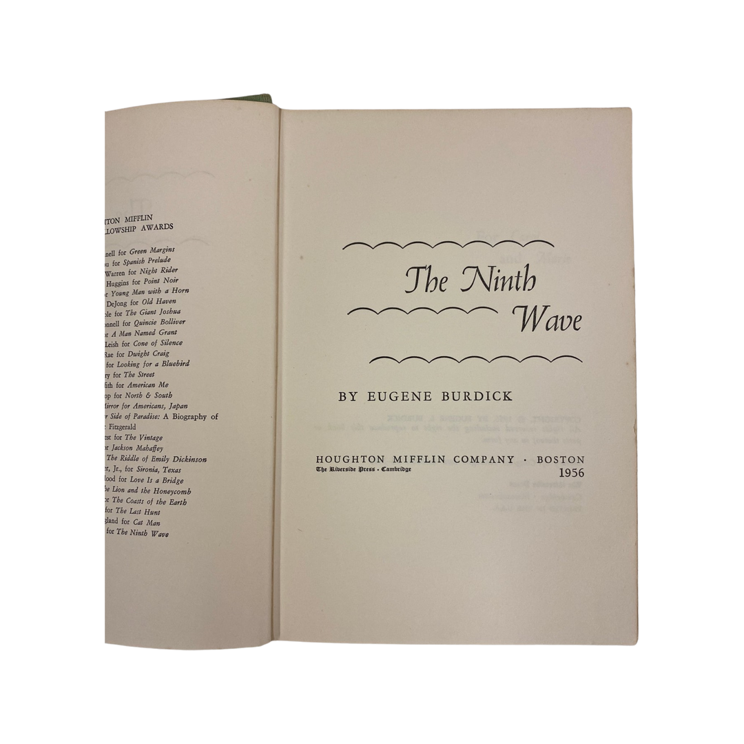 The Ninth Wave BURDICK, EUGENE 1956
