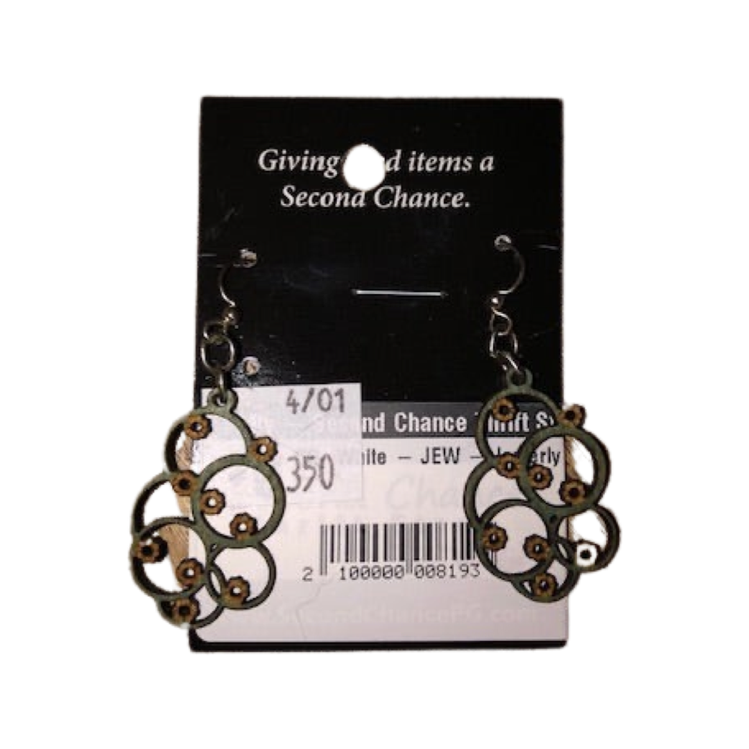 Earrings- wooden dangles