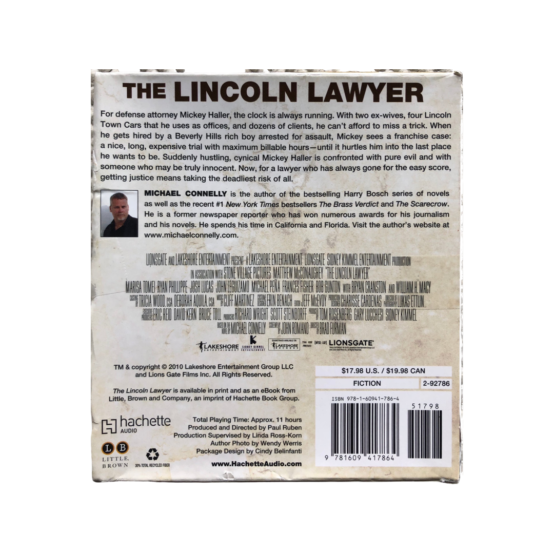 The Lincoln Lawyer By Michael Connely