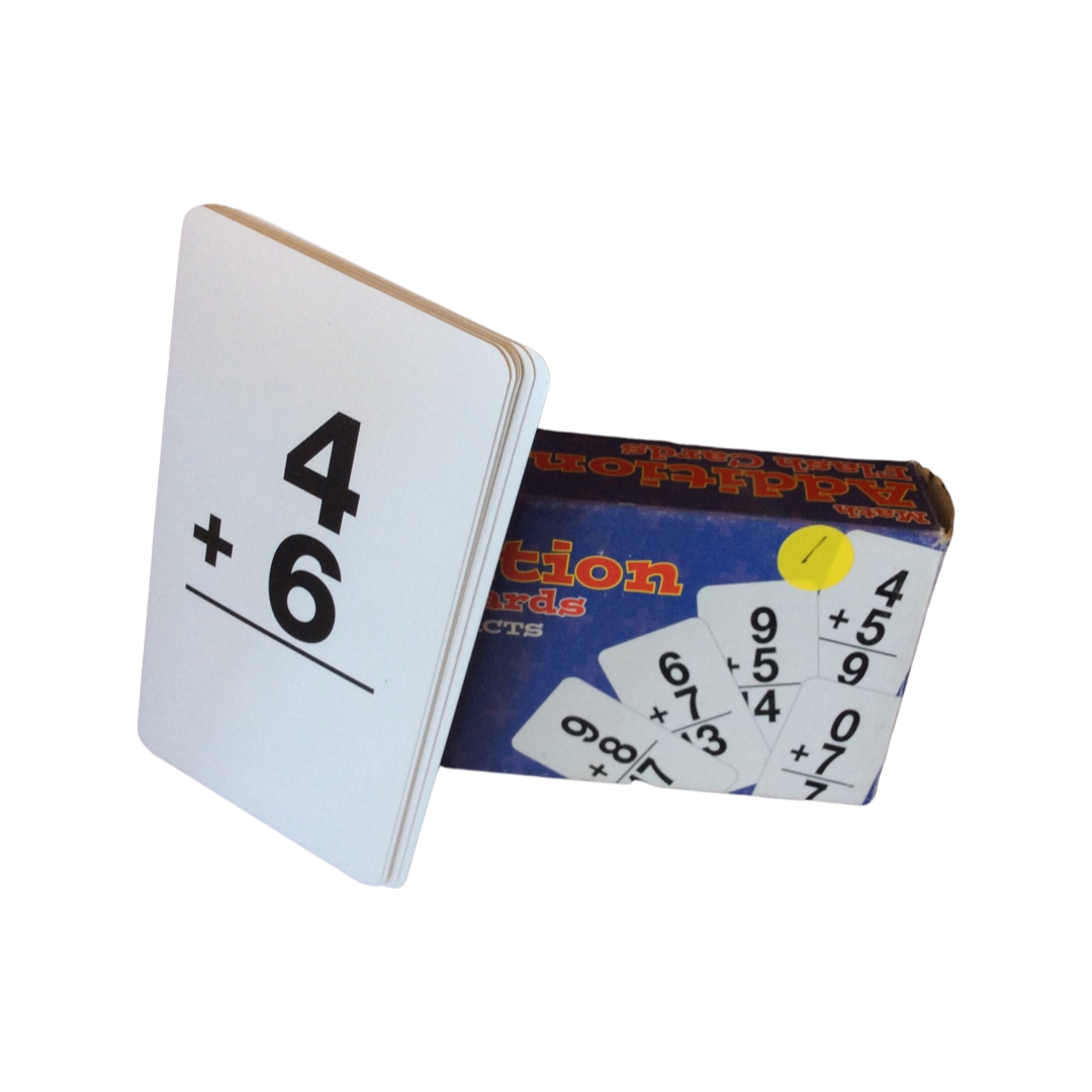 Addition flashcards