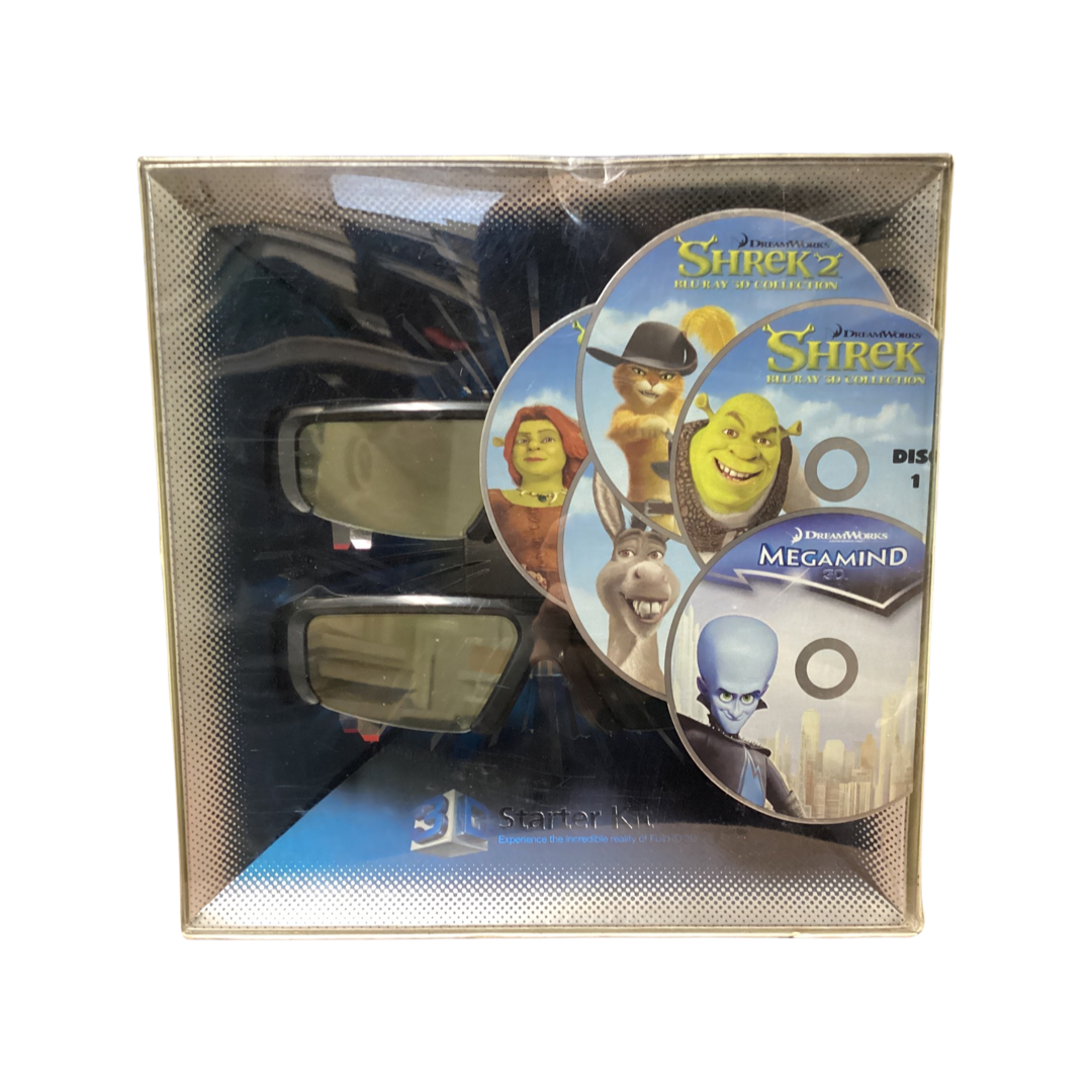 Samsung 3D Starter Kit - 2 pairs of Black 3D active glasses SSG