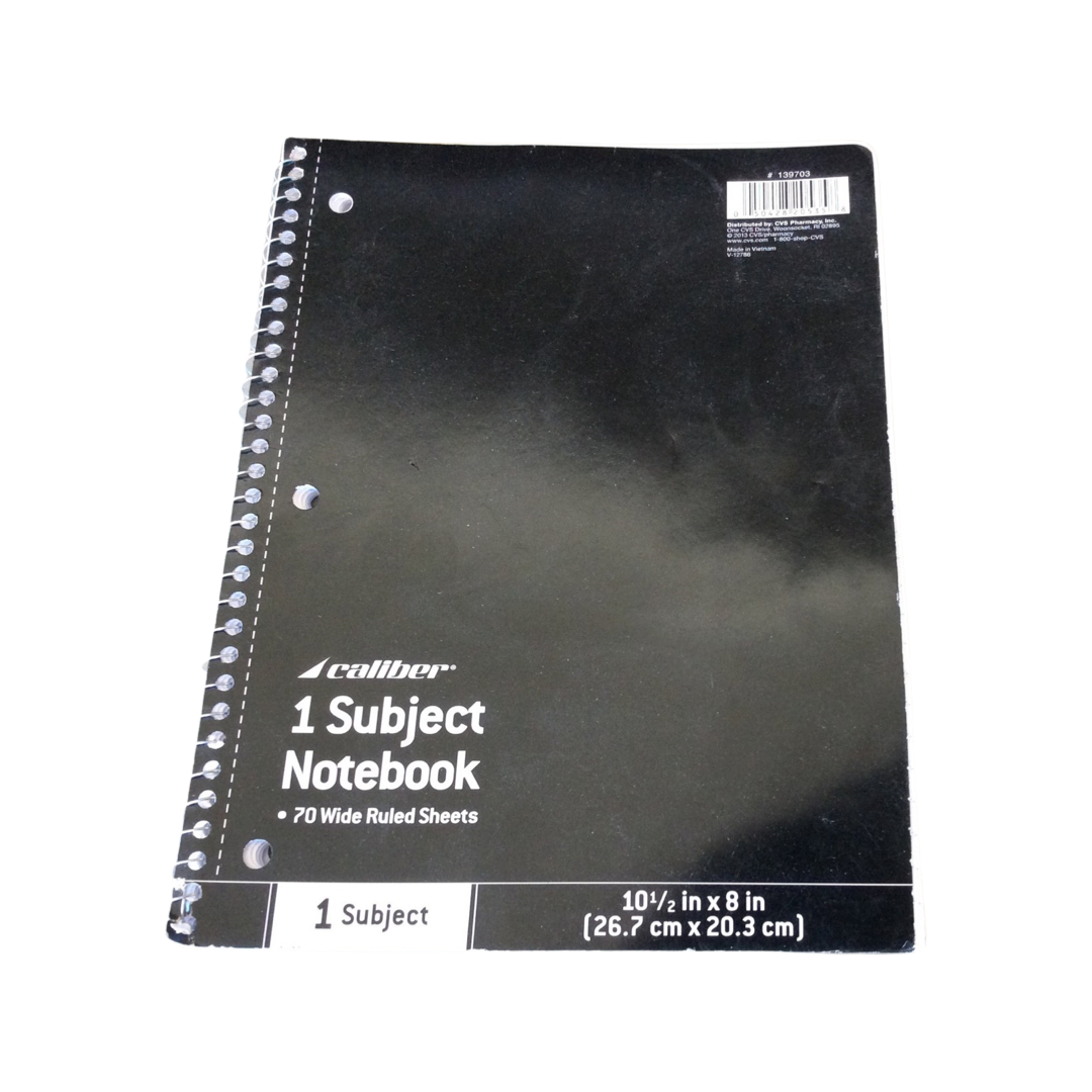 Spiral Notebook