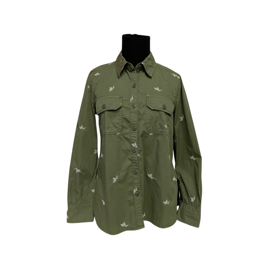 Lucky Brand Women's Button Up Collar Shirt