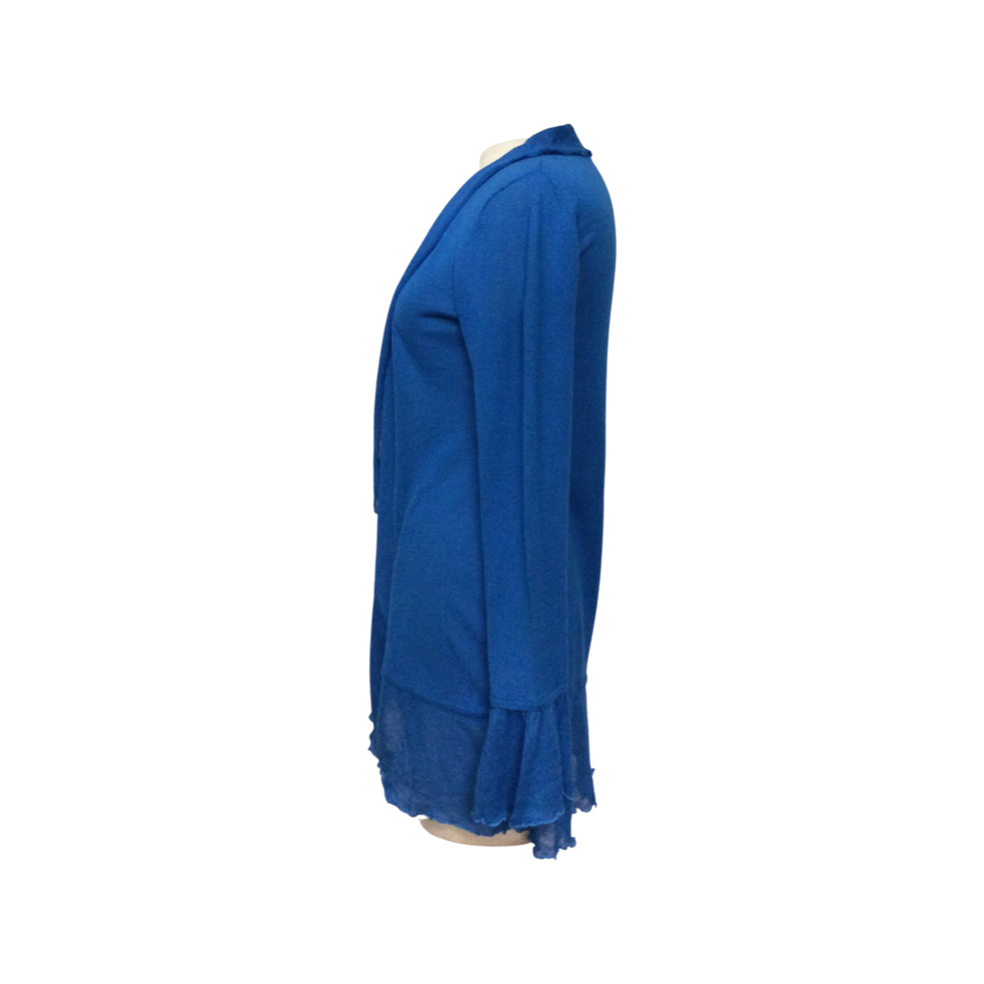 Cable and Gauge Royal Blue Cardigan