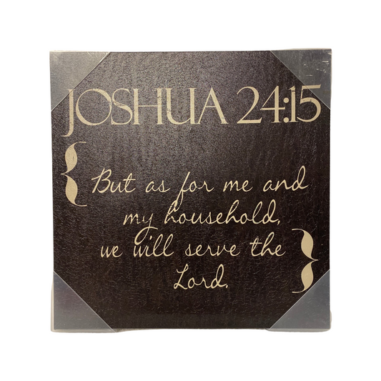 Joshua 24:15 Decor