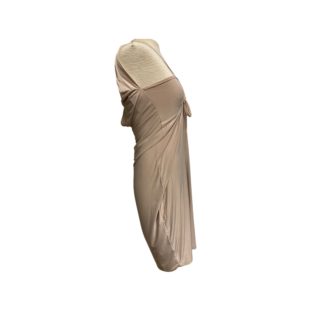 Boohoo Arya cut out low back slinky midi Dress
